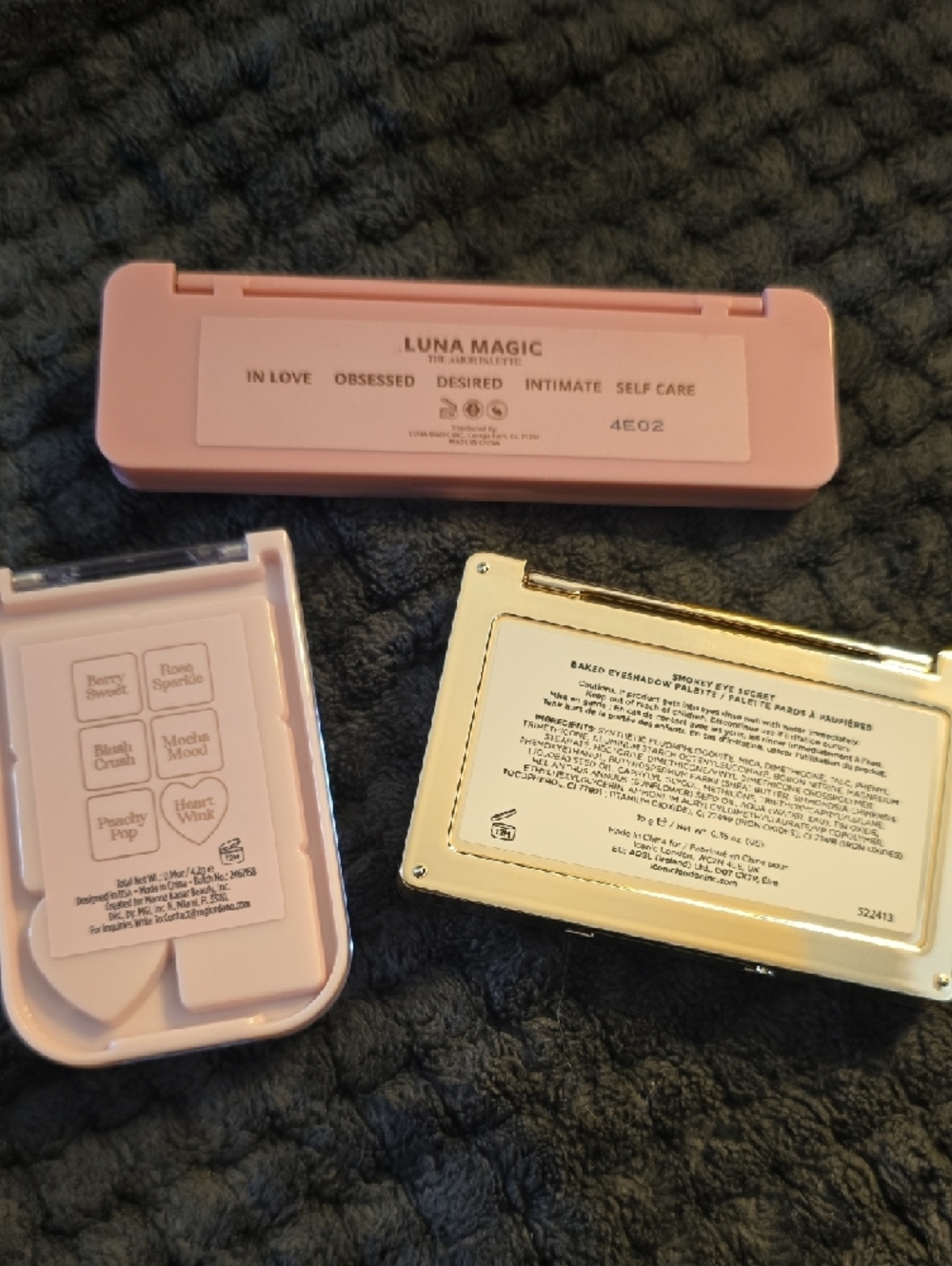 Luna Magic AMOR Palette & ICONIC London Eyeshadow Duo - Pink & Gold - Picture 6 of 6